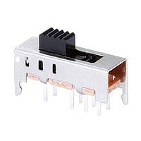 Same Sky (formerly CUI Devices) SLW-17856-3A-S-D Slide Switch 17 x 6 x 6.4 mm, 3 mm Raised Slide Actuator, Through Hole