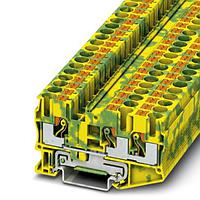 PHOENIX CONTACT 3211498 Ground Modular Terminal Block PT 6-TWIN-PE