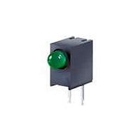 Kingbright WP934EW/GD5V LED Circuit Board Indicators 3mm RA. 568nm HOUSING LED