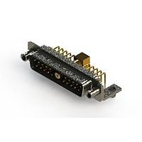 EDAC 629-21W1640-5TD Mixed Contact D-Sub Connectors Right-angle Power Combo D-Sub Connector