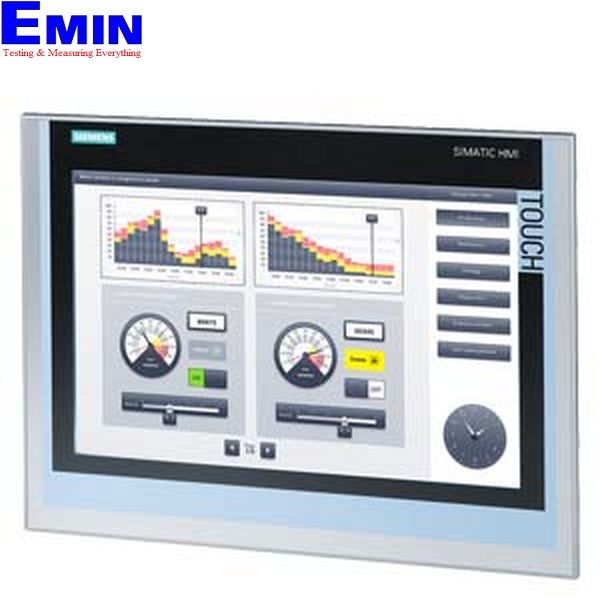 Siemens HMI panel used for industrial operator control and visualization