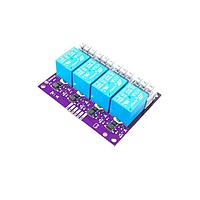 Soldered 333022 Relay Relay board, 4-channel, max 10A