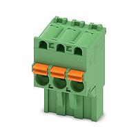 PHOENIX CONTACT 1909728 Plugs 3 Pos 5mm pitch Plug 24-12AWG Spring