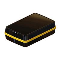 Serpac CX68DBKAYL Hand Held CX-68 Series Waterproof Pocket Enclosure with Yellow Seal. Three-Piece Design, Polycarbonate Plastic, Integrated Waterproof Seal, IP 65, 66, 67; NEMA 4X, 12, 13 Ratings