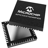Microchip Technology dsPIC33CK1024MP405-I/M7 Digital Signal Processors & Controllers - DSP, DSC dsPIC33C 100MHz, 1024K Dual Panel Flash, 128K RAM, OpAmps, 12bit ADCs, PWM