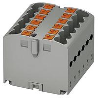 PHOENIX CONTACT 3273286 Push-In Distribution Block PTFIX 12X2,5 GY 2.5mm2 slf-assmb MNT