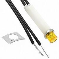 VCC 2150A3 Neon Panel Mount Indicators AMBER DIFFUSED 5/16" MOUNTING HOLE