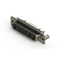 EDAC 628-13W3224-1T3 Mixed Contact D-Sub Connectors Vertical Combo Dsub