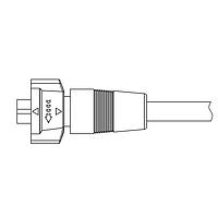 CONXALL CA162803SP07990 Specialized Cables Micro-Con-X Insta-Click 3#20 Socket Straight 79"