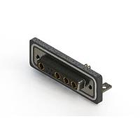 EDAC 630W9W4-140-3NC Mixed Contact D-Sub Connectors Right-angle Waterproof Power Combo D-Sub Connector