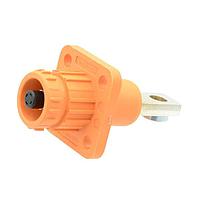 Amphenol Industrial SLPRIRBBPSR2 Power Connectors 1500V DC, Gen 2.5, 8.0mm, Surlok Plus, Receptacle, Panel Mount, Red, Busbar, IP67(MATED), Keyway 30