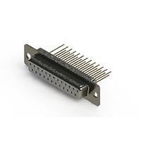 EDAC 628-M25-223-WT1 D-Sub Connectors - Standard Density Vertical Machined D-Sub Connector