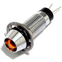 Mallory Sonalert FL1M-8CJ-3-Y110V Indicators LED YEL 8MM NUT 110VDC