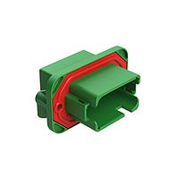 Amphenol SINE Systems AT13-12PC-BM20CP Automotive Connectors 12 Position 90 Flange Mount PCB Receptacle
