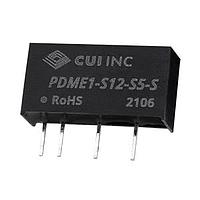 CUI Inc PDME1-S12-S15-S Isolated 15 Vdc, 0.067 A, 1 W, 10.8 - 13.2 Vdc In