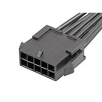 Molex 214757-2102 Discrete Wire Micro-Fit 3.0 P-P 10Ckt 300MM Au