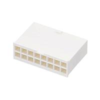 AMP Connectors - TE Connectivity 1-1586862-6 Plug Housing 16P DUAL PLUG F/H GLOW WIRE