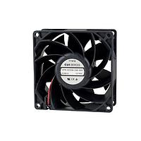 Same Sky (formerly CUI Devices) CFM-9238B-148-523-22 Axial dc axial fan 92 mm square 38 mm 10.8 13.2 Vdc 11.4 W 4800 RPM 92.24 CFM AR TSPWM