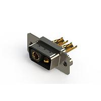 EDAC 627-2WK2222-3N2 Mixed Contact D-Sub Connectors Vertical Combo Dsub