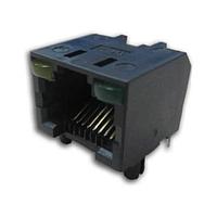 Amphenol Commercial Products RJHSE508NA4 Modular Connectors / Ethernet Connectors RJ45 No Shield LEDs 4 Port