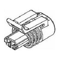 Aptiv 12162199 2-Way 2P FEM CONN ASSY MED GRY 150.2 SERIE