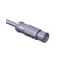 Amphenol LTW M8A-02BFFM-SL7C02 Sensor Cables / Actuator Cables SPE, M Series Guided M8 Interface, Metal, 3A, 02 pins, Female Connector, Female Contact, Straight, Screw Thread, Overmolded, Length 2000mm, IP67 Mated