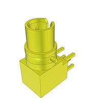 Samtec CJT-T-P-HH-RA-TH1 PCB Connectors Circular RF Twinax Jack, Through-hole