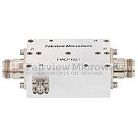 Fairview FMCP1021 N Dual Directional Coupler 50 dB Coupled Port From 80 MHz to 1,000 MHz Rated To 200 Watts