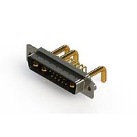 EDAC 629-13W3250-3N2 Mixed Contact D-Sub Connectors Right-angle Power Combo D-Sub Connector