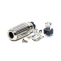 Deltron 590-0500 Connectors PLUG NICKEL 5 PIN