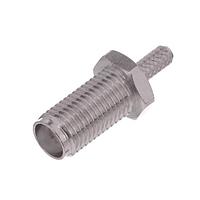 Radiall R124312120 Connectors SMA / STRAIGHT BULKHEAD JACK FULL CRIMP-TYPE CABLE 2.6/50 S