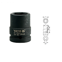 Yato YT-1074 Hexagonal impact socket 3/4" (24mm)