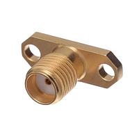 Radiall R125465010 Panel Receptacles SMA / 2 HOLE FLANGE JACK RECEPTACLE WITH EMI GASKET FOR PIN 0.5MM