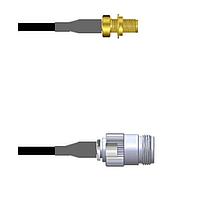 Amphenol Custom Cable Q-2W0200003024i RF Cable Assemblies SMA-SJB/N-SJ G174 24I