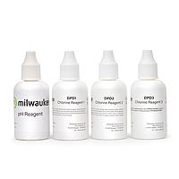 MILWAUKEE MI511-100 Reagents for Free & Total Chlorine and pH Photometer (0.00 ~5.00 ppm (mg/L) CL;  6.5 ~ 8.0.pH; 100 tests)