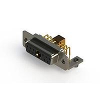 EDAC 630-11W1640-7TB Mixed Contact D-Sub Connectors Right-angle Power Combo D-Sub Connector