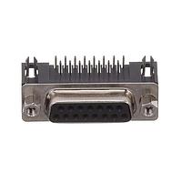 Kycon K22X-A15S-NJ Receptacle D15 F 318FP- GR BRKT J/S