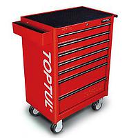 TOPTUL GCAJ0018 - 227PCS W/7-Drawer Tool Trolley  GENERAL SERIES - RED