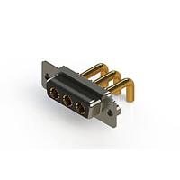 EDAC 630-3W3-650-3T2 Mixed Contact D-Sub Connectors Right-angle Power Combo D-Sub Connector