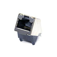 AMP Connectors - TE Connectivity 2170668-1 Modular 1x1 8P Angle Entry Jack T/H Shld RJ45