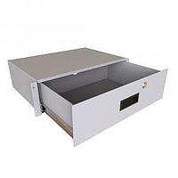 Hammond Manufacturing RDRW1900512LG1 Storage Drawer Rack Mount Locking Storage Drawer