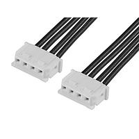 Molex 219678-1043 Discrete Wire Micro-Latch-to-Micro-Latch (OTS) Cbl Asmbly 2mm Pitch Tin Plating 300mm Length 4 Ckts Natural