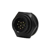 CONXALL W4291-8SG-P-300 Standard Circular Connector PANEL SKT./#20 CLSD. ENT. P/C