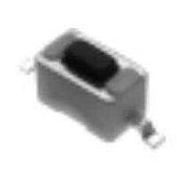APEM MJTP1106STRB Tactile Switches 6mm Tactile SMD Black Btn