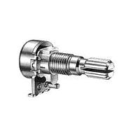 Alpha (Taiwan) RV120F-20-15K-A20K-0075 Rotary Audio Knurled 20K
