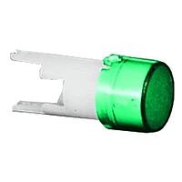 RAFI 5.05.510.470/1402 Switch Hardware Lens, transparent yellow protruding lens round