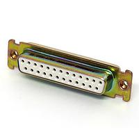 Cinch DBE25SII D-Sub Connectors - Standard Density DSUB 25F SOD E GF ZINC