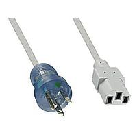 Qualtek Electronics 233086-06 AC Power Hospital Grade Cord PWR CORD HOSP GRD 125V 13A 16V