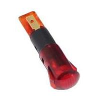 Mallory Sonalert FL1P-8QJ-2-R110V Indicators LED RED 8MM SNAP 110VAC/DC