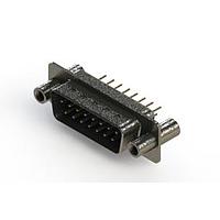 EDAC 627-M15-220-LN4 D-Sub Connectors - Standard Density Vertical Machined D-Sub Connectors